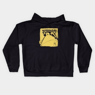 Square Lion Kids Hoodie